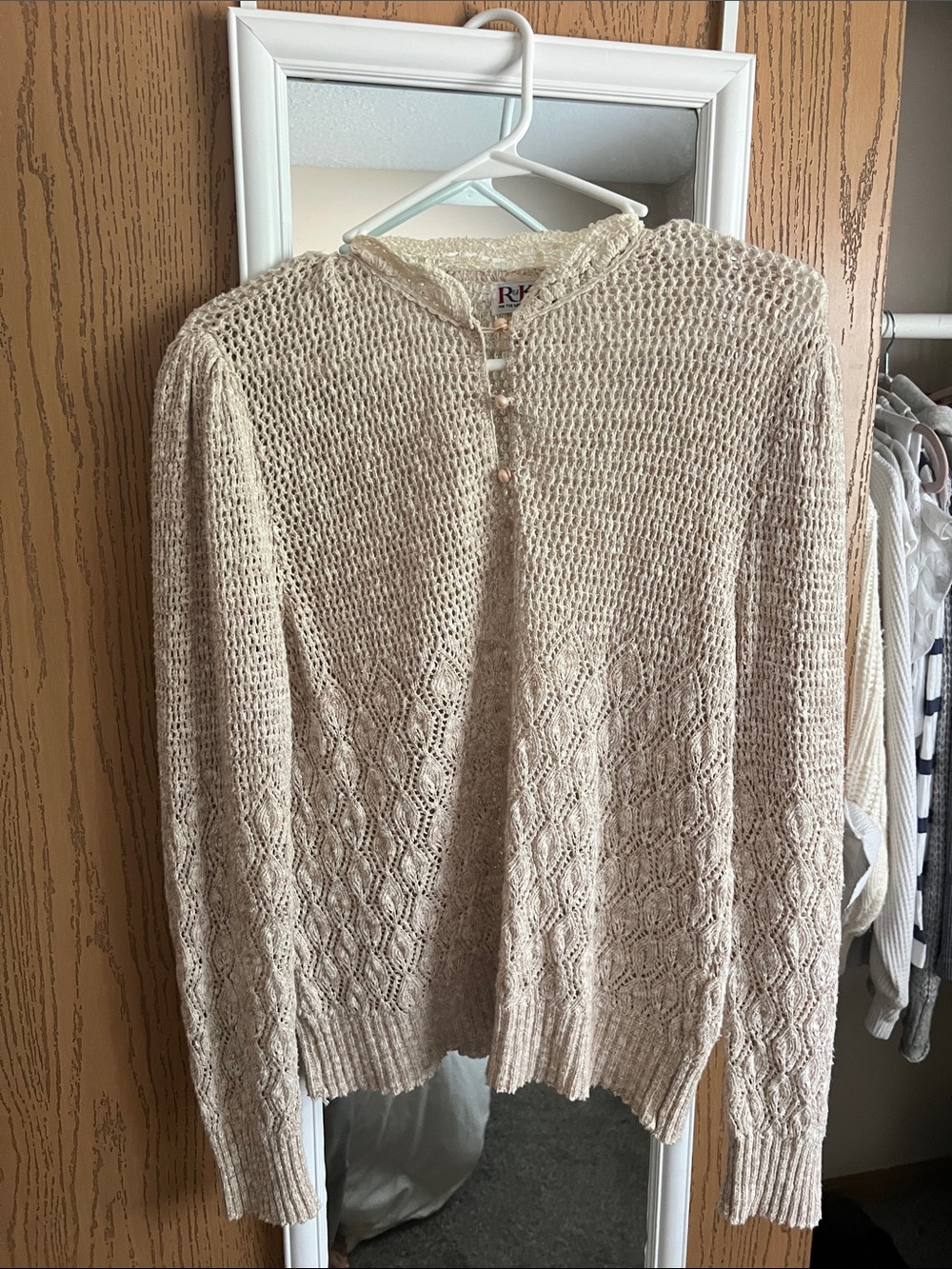 Vintage Cream Sweater